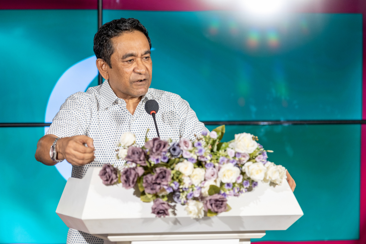 ރައީސް ޔާމީންގެ ސުވާލެއް: ރައްޔިތުން ގަރުދިޔައަށް ތިރިވެލަން ޖެހޭ ފަދަ ހާލަތެއް އަނެއްކާ އައީތަ؟