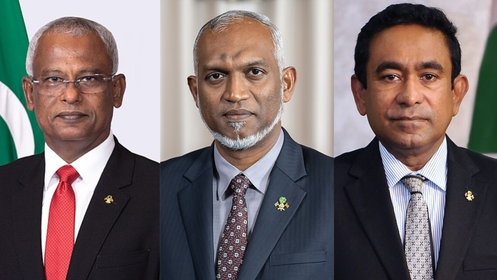 ރައީސް ޔާމިން އާށާއި ރައީސް ސޯލިހް އަށް ރައީސް މުއިޒް ޝުކުރު ދަންނަވައިފި