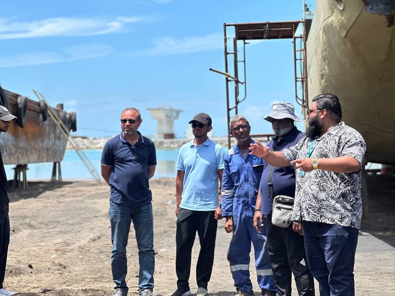 ތިލަފުށީ ޑޮކްޔާޑް މަސައްކަތްތައް ބައްލަވާލެއްވުމަށް އެމް.ޕީ.އެލް ގެ ޗެއަރޕާސަން އާއި ސީއީއޯ ވަޑައިގެންފި