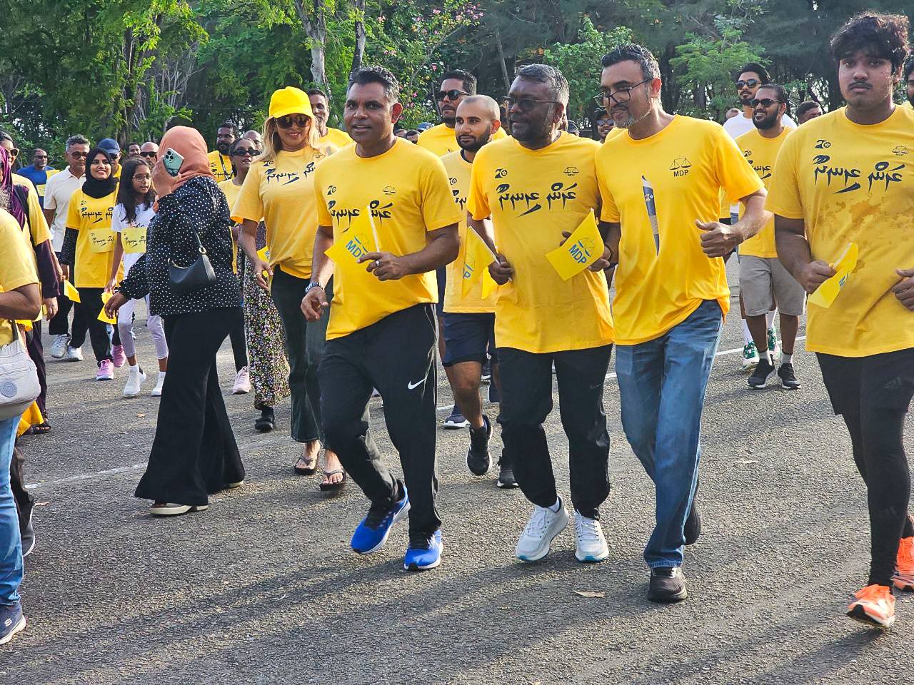 ފޮޓޯ ގެލަރީ: އެމްޑީޕީ ރަން ރީދޫ ދުވުމުގެ ތެރެއިން