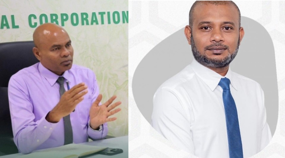 އެގްރޯނެޓްގެ އެމްޑީ ހުސައިން ދީދީ އާއި އެޗްޑީސީގެ ޑީއެމްޑީ އަސްބާހު ވަކިކޮށްފި