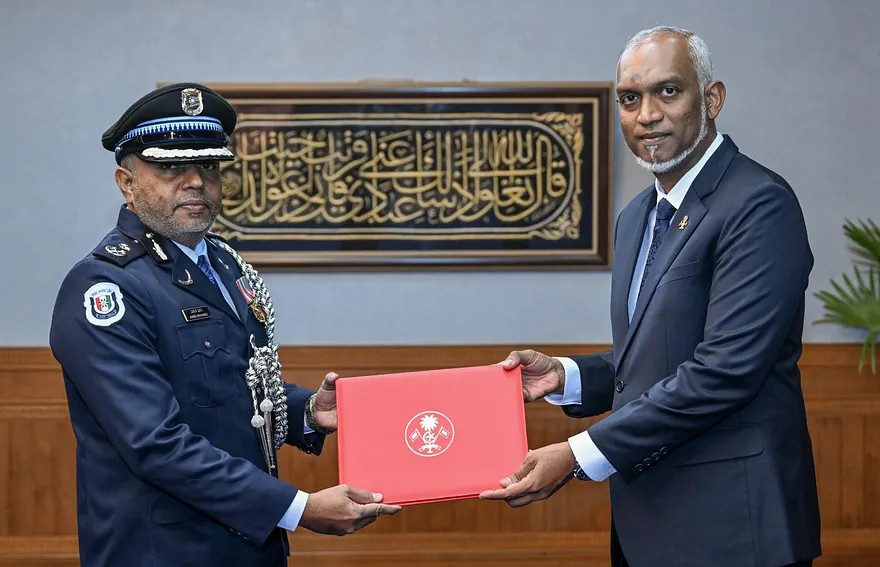 އާ ޕޮލިސް ކޮމިޝަނަރަކަށް އަހުމަދު މުހައްމަދު