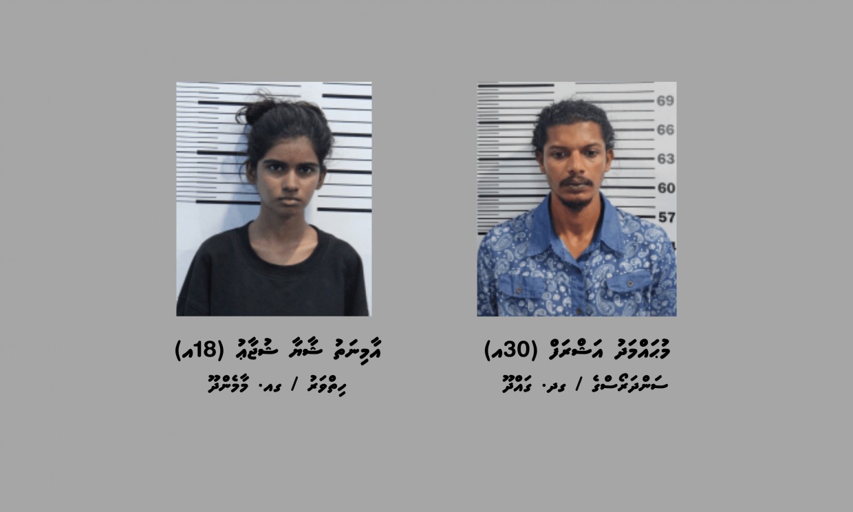 މަސްތުވާތަކެތި ގެންގުޅުމުގެ ތުހުމަތުގައި ވާދޫން 2 މީހުން ހައްޔަރުކޮށްފި