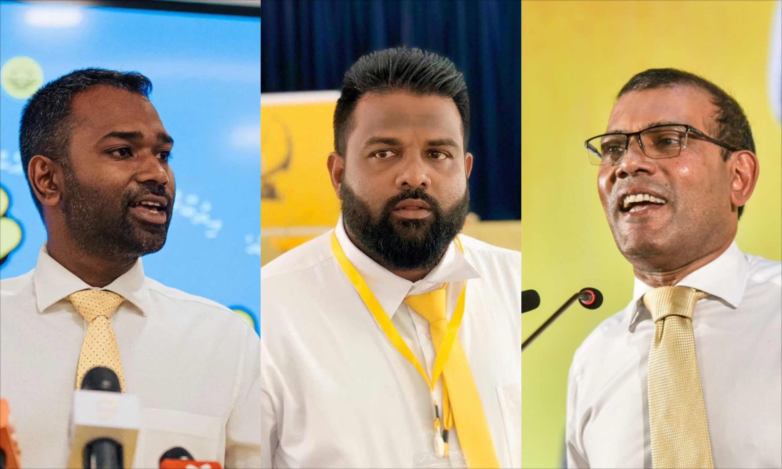 އެމްޑީޕީގެ ޗެއާޕާސަންކަމަށް 3 ކެންޑިޑޭޓުން