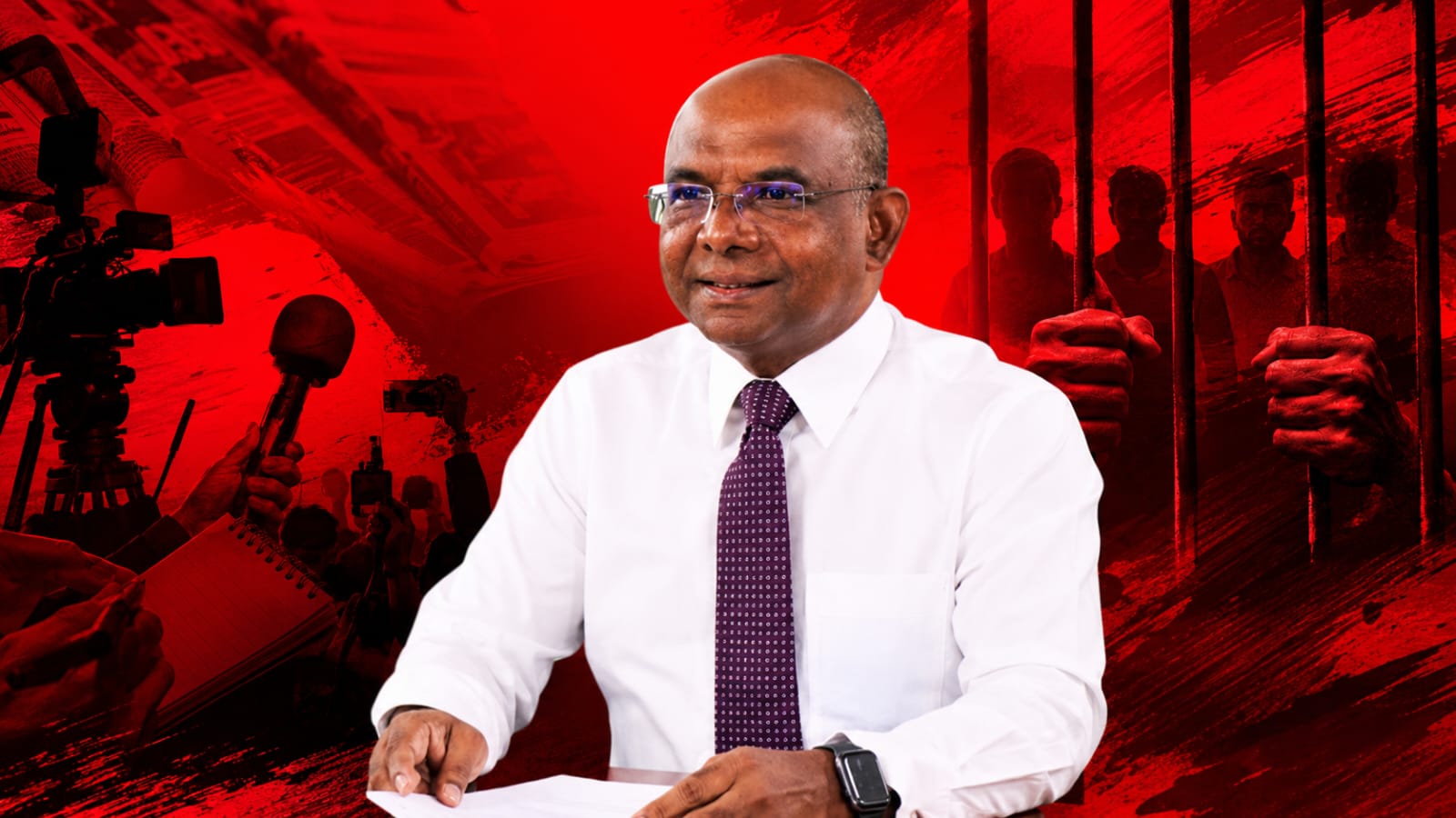 ސަރުކާރުން ނޫސްވެރިކަމުގެ މިނިވަންކަމަށް ހުރަސްއަޅާތީ މީޑިއާތަކުން ޚަބަރު ފެތުރުން ހުއްޓާލުމުން ޝާހިދު ކަންބޮޑުވުން ފާޅުކުރައްވައިފި